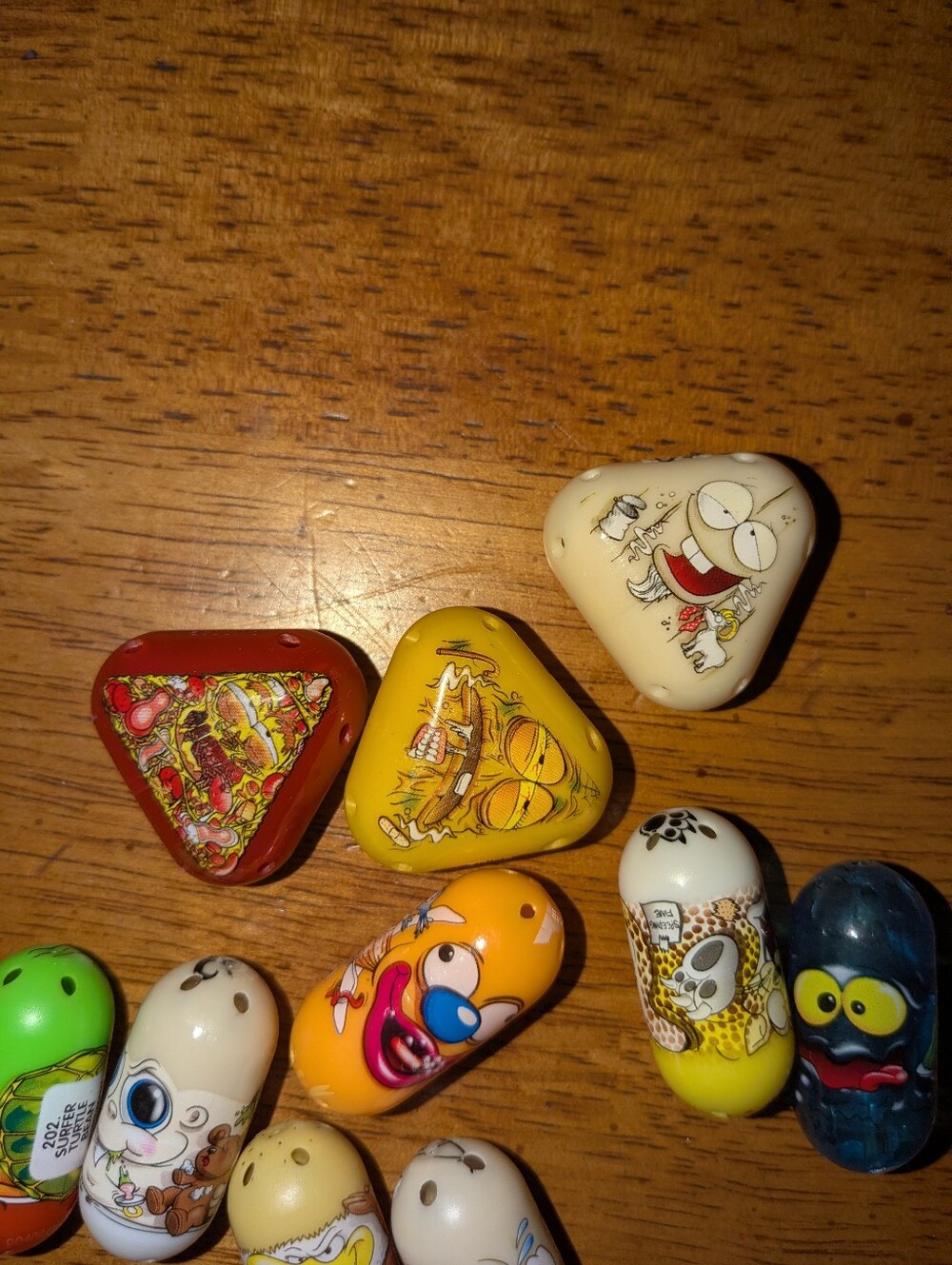 Mighty Beanz Vintage Collectible Toy Lot Bundle of 10 - Picture 3 of 3